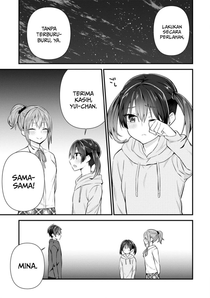 The Cute Girl Sitting Next to Me Is Trying to Make Me Fall in Love With Her as a Way to Ridicule Me, but the Tables Were Turned on Her Before She Knew It Chapter 09 Gambar 24